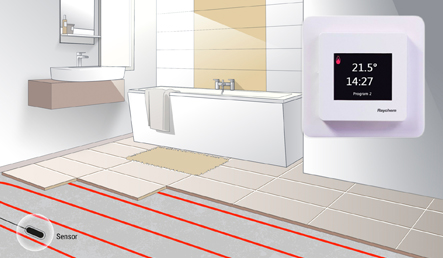 È sicuro usare il riscaldamento a pavimento elettrico in bagno?