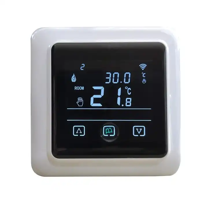 Termostato WiFi per ambiente elettrico con regolatore di temperatura wireless Smart Touch Screen 110V 220V