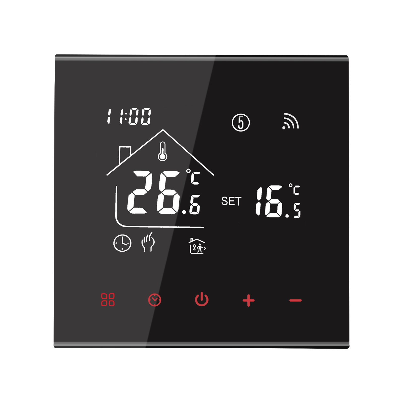 Riscaldamento elettrico/riscaldamento dell'acqua/caldaia a gas per termostato programmabile Smart Tuya WiFi
