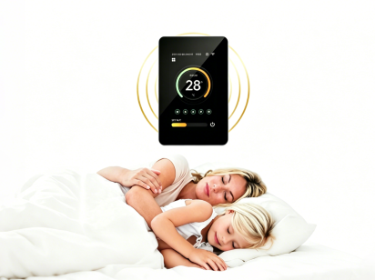 Wi-Fi-enabled smart thermostats